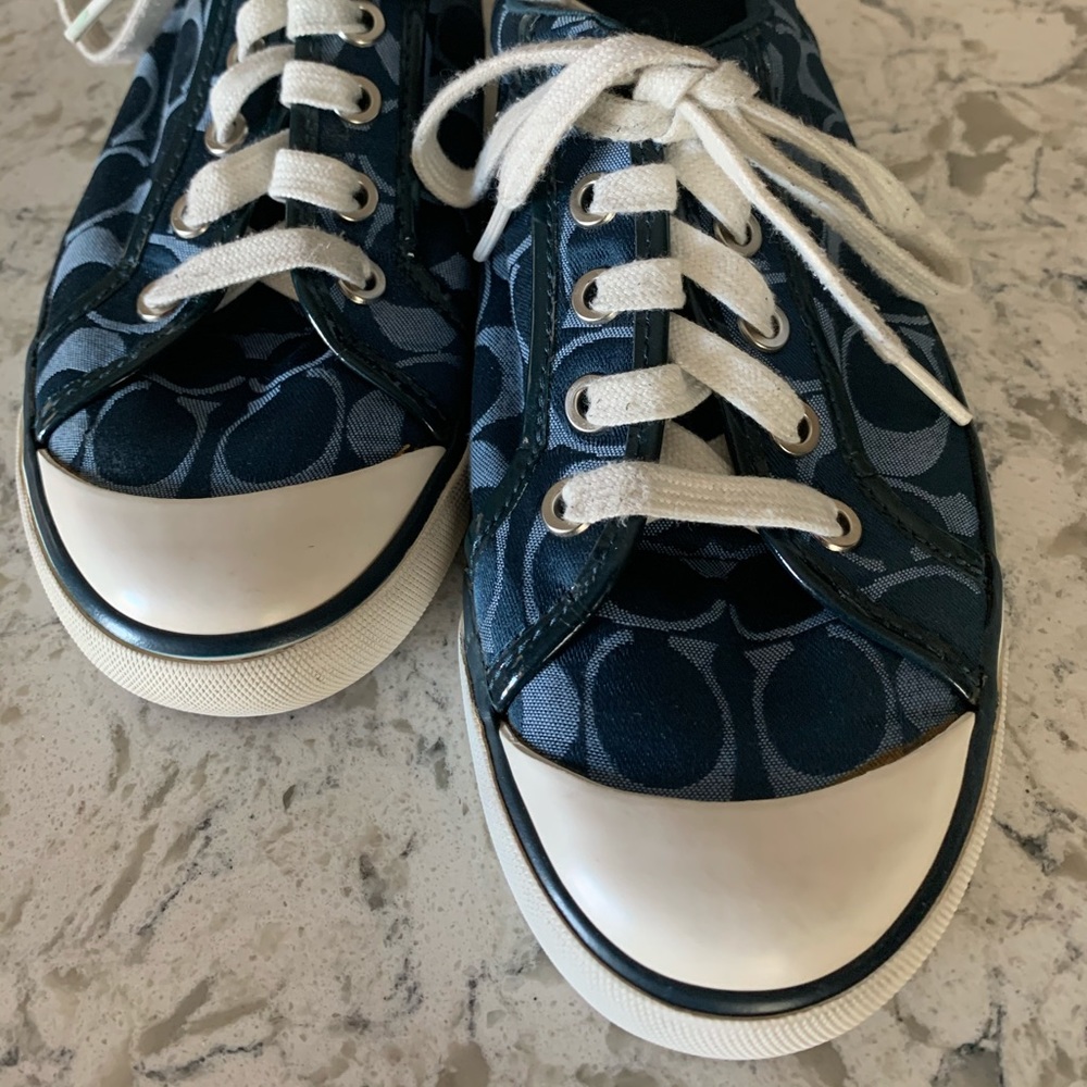 Coach canvas sneakers